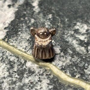 Authentic & Retired Pandora Moments Silver Angel Charm 925